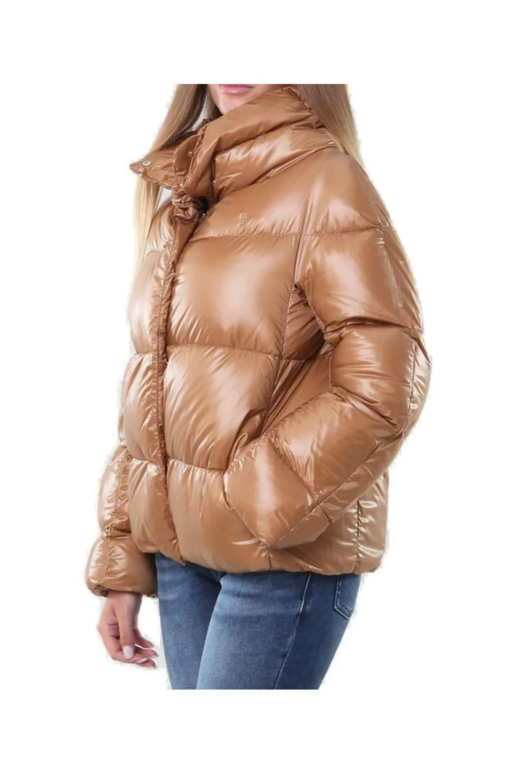 Herno Kids Straight Hem Puffer Jacket