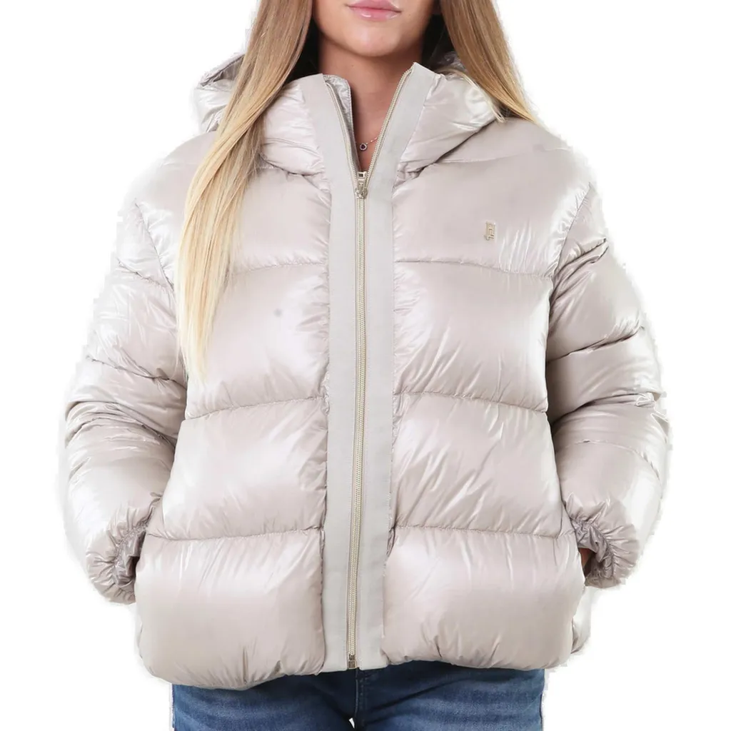 Herno Kids Logo-Plaque Zipped Puffer Jacket