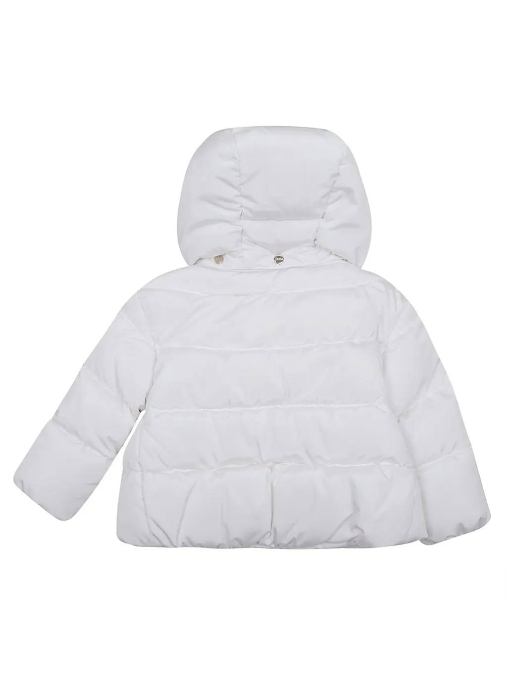 Herno Kids Logo-Charm Zip-Up Padded Jacket