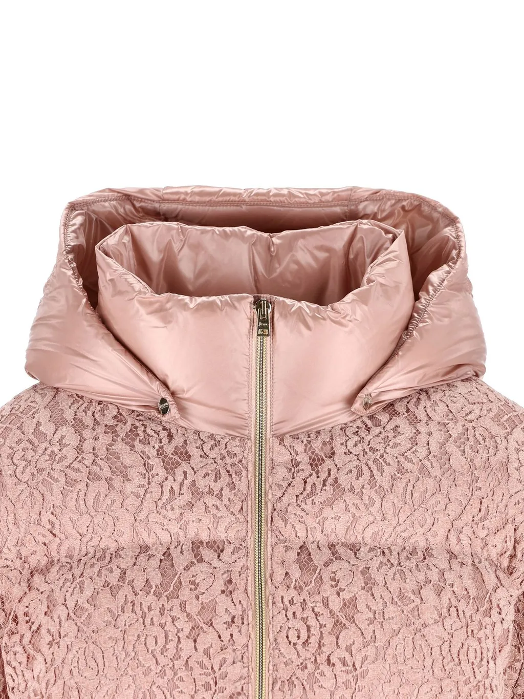 Herno Kids Zipped Hooded Coat