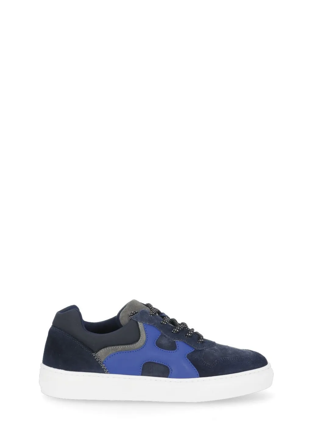 Hogan Kids Logoed Suede Sneakers