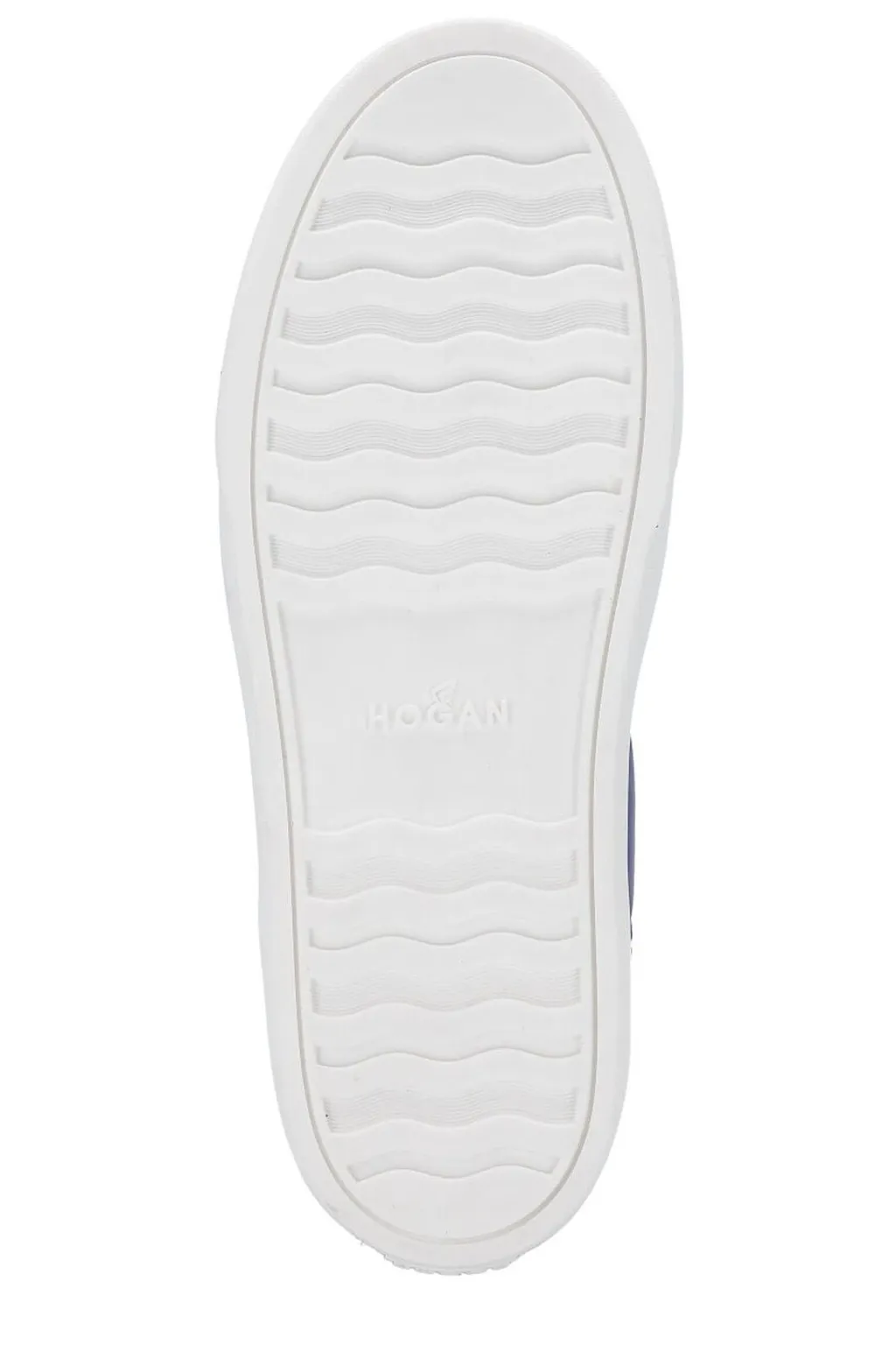 Hogan Kids Logoed Suede Sneakers