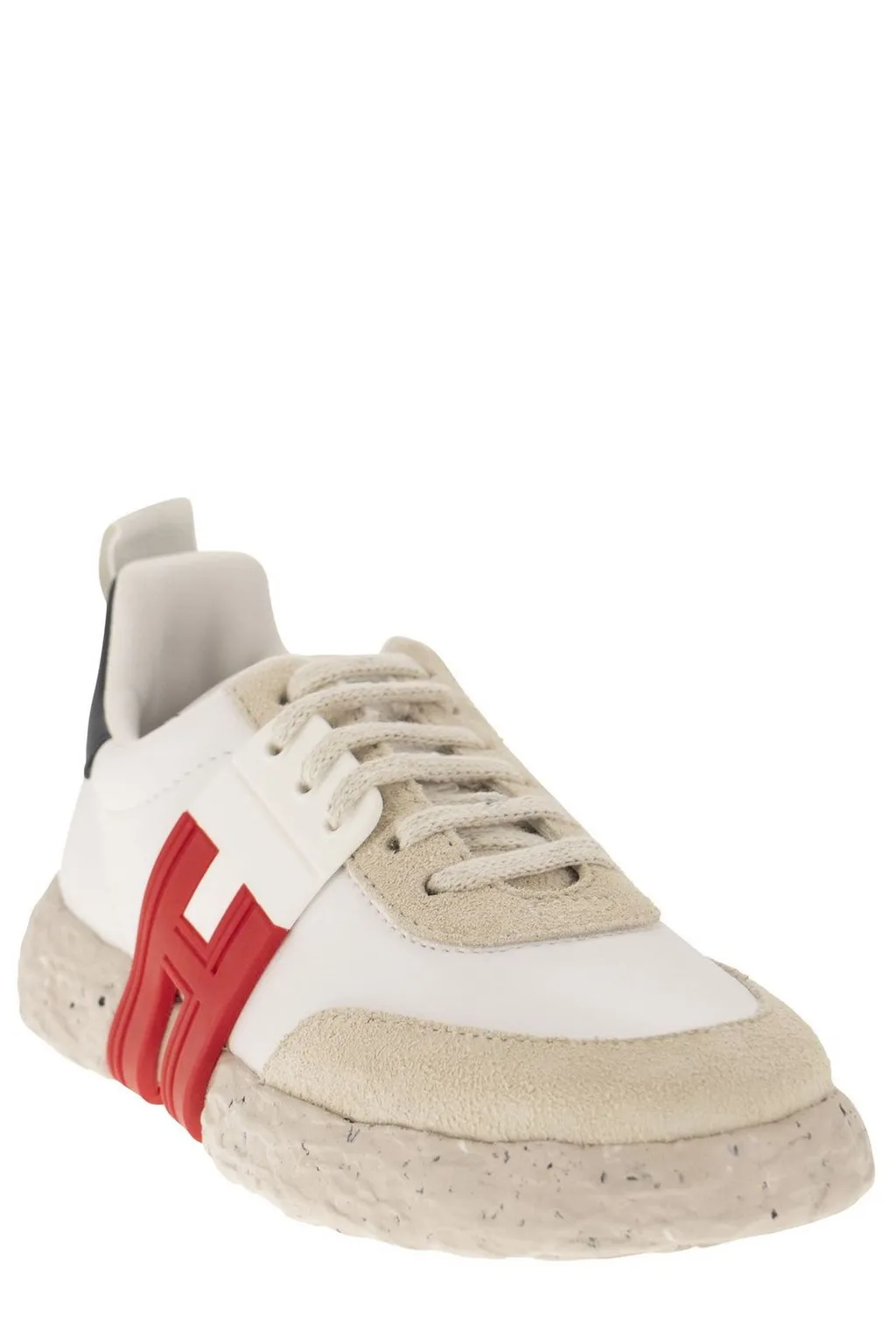 Hogan Kids 3R Side Logo Patch Sneakers