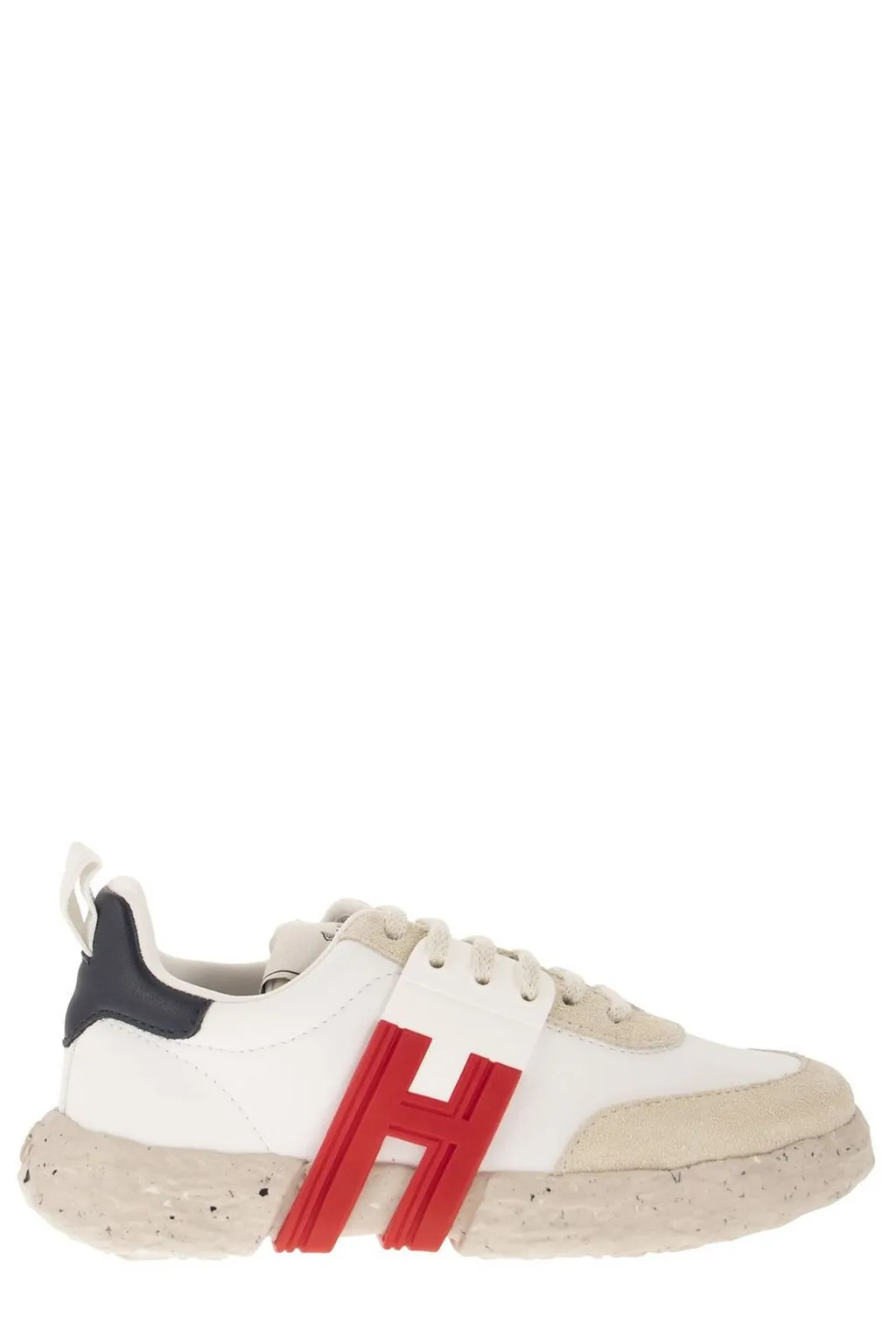 Hogan Kids 3R Side Logo Patch Sneakers