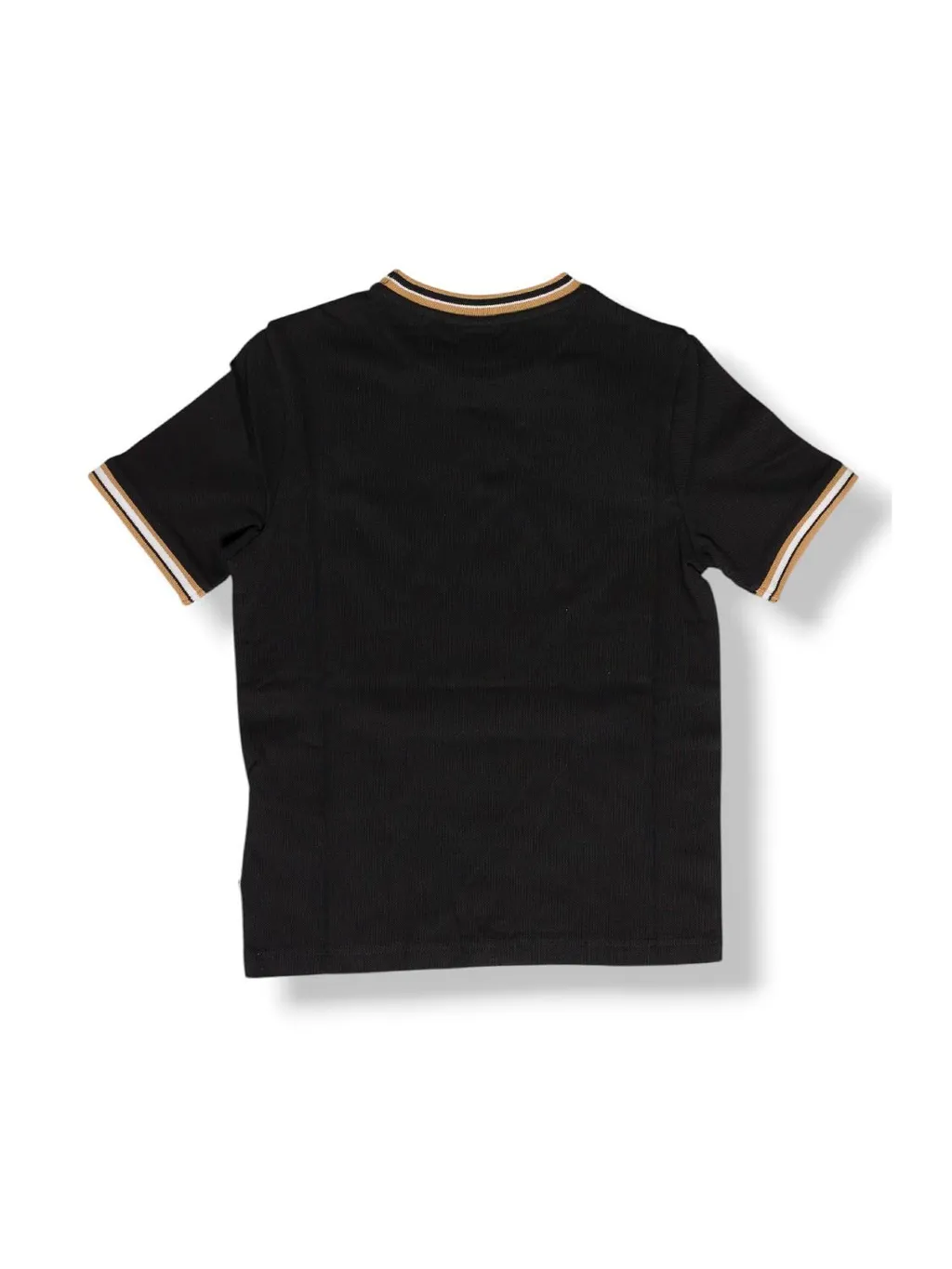 Hugo Boss Kids Contrast-Trim Crewneck T-Shirt