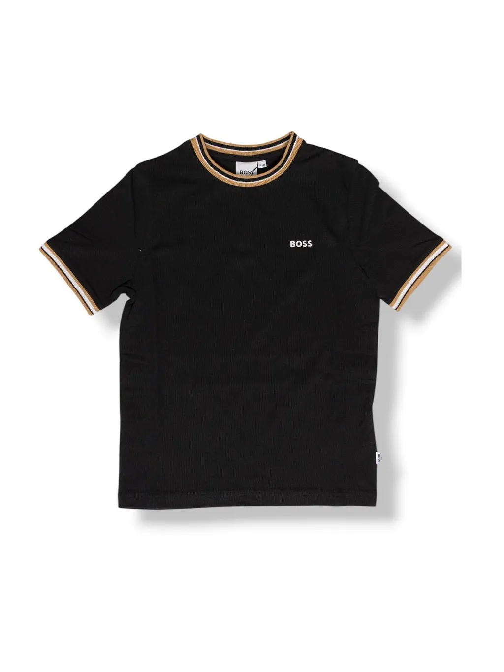 Hugo Boss Kids Contrast-Trim Crewneck T-Shirt
