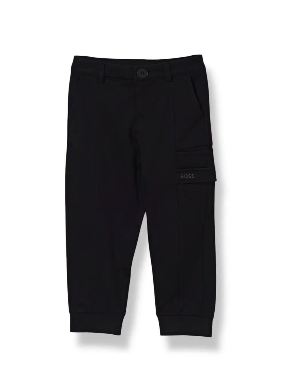 Hugo Boss Kids Logo Detail Cargo-Pocket Trousers