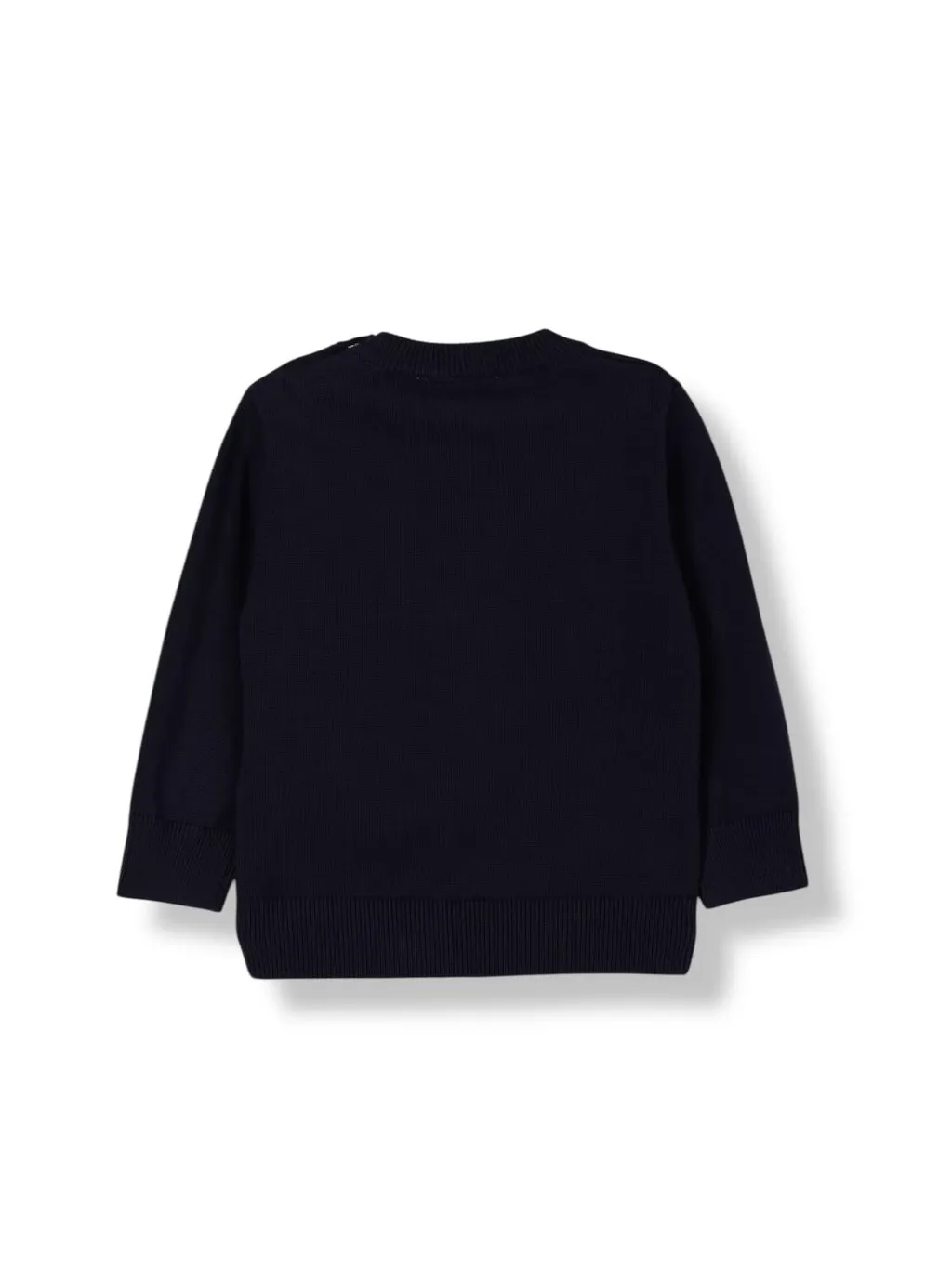 Hugo Boss Kids Embroidered Logo Long Sleeve Jumper
