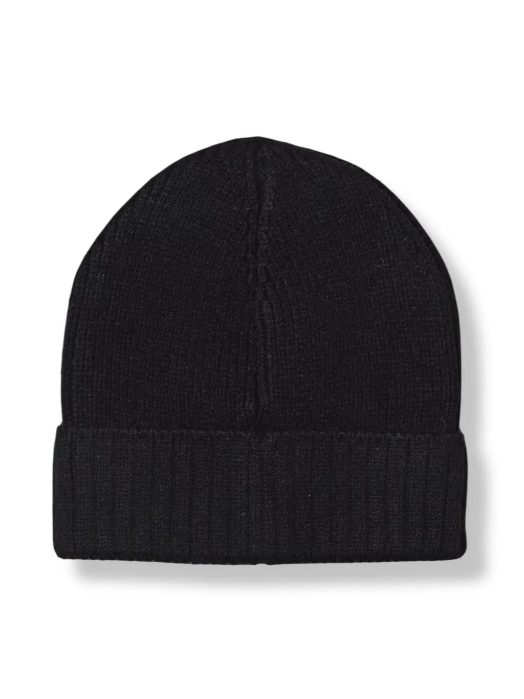 Hugo Boss Kids Turn-Up Brim Ribbed-Knit Beanie