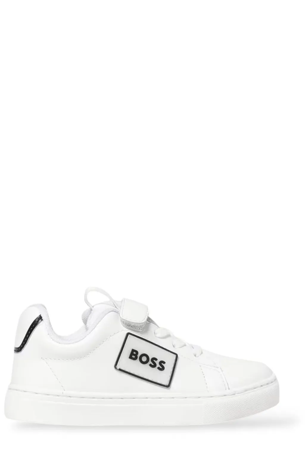Hugo Boss Kids Logo Strap Low Top Sneakers
