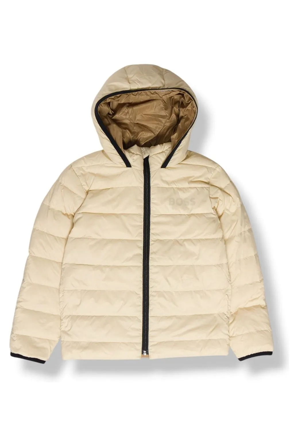 Hugo Boss Kids Reversible Zipped Hooded Jacket