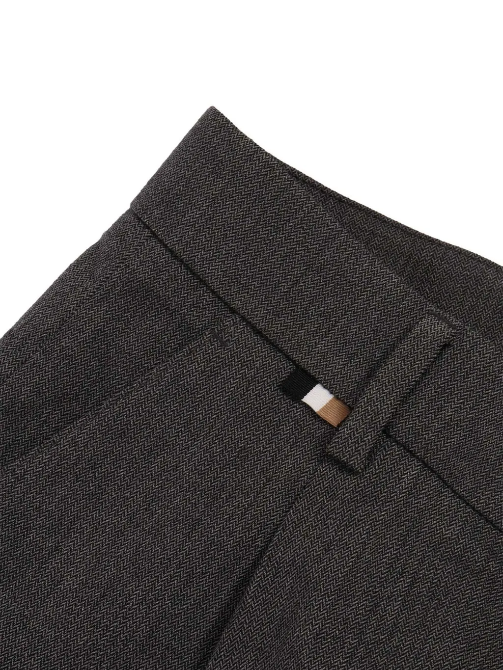 Hugo Boss Kids Button-Fastened Straight Leg Trousers
