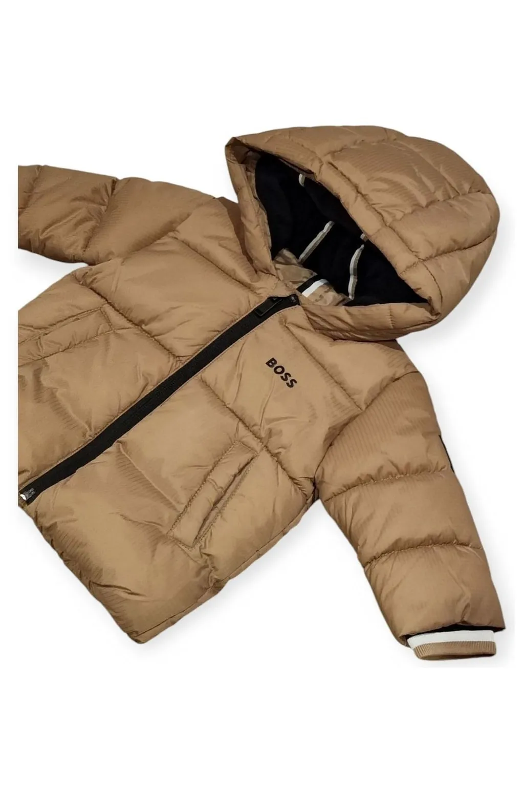 Hugo Boss Kids Logo Printed Padded Jacket