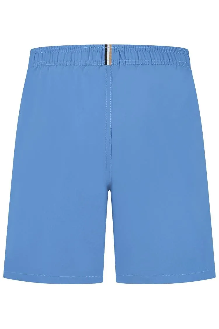 Hugo Boss Kids Logo-Printed Drawstring Swim Shorts