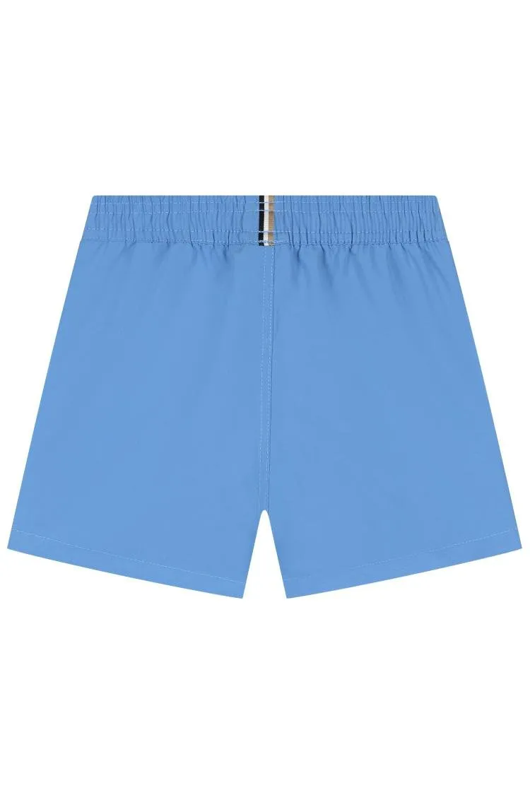 Hugo Boss Kids Logo Drawstring Swim Shorts