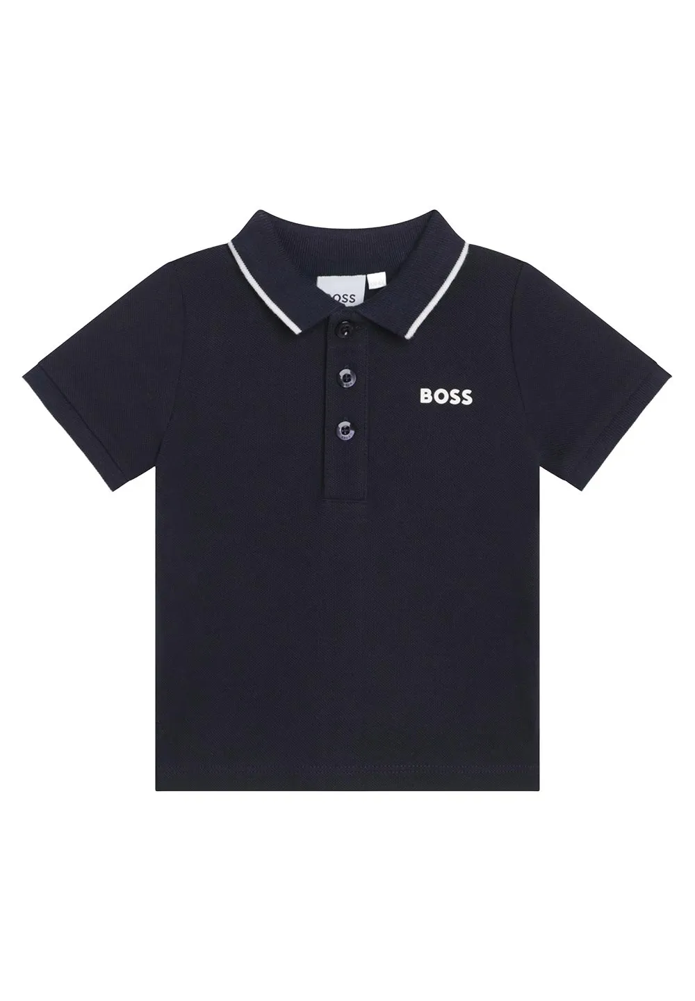 Hugo Boss Kids Logo Printed Polo Shirt