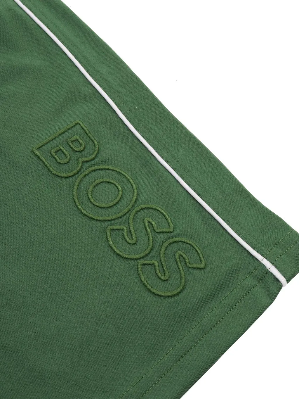 Hugo Boss Kids Logo-Embroidered Drawstring Shorts