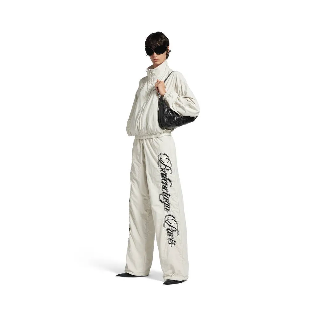 Cursive Reversible Tracksuit Pants
