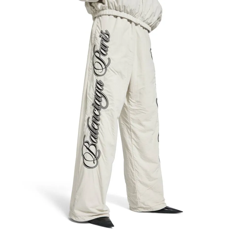 Cursive Reversible Tracksuit Pants