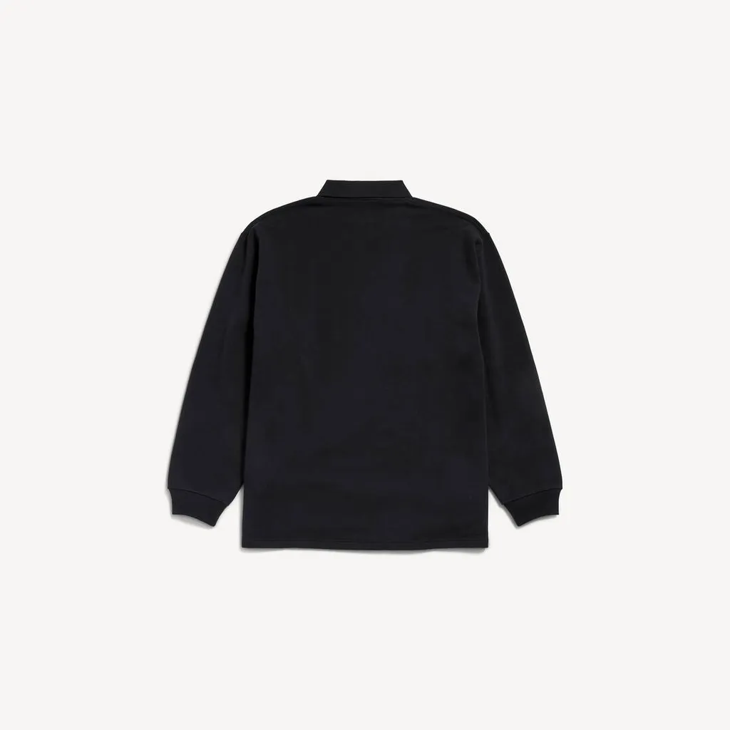 Laurel Classic Long Sleeve Oversized Polo