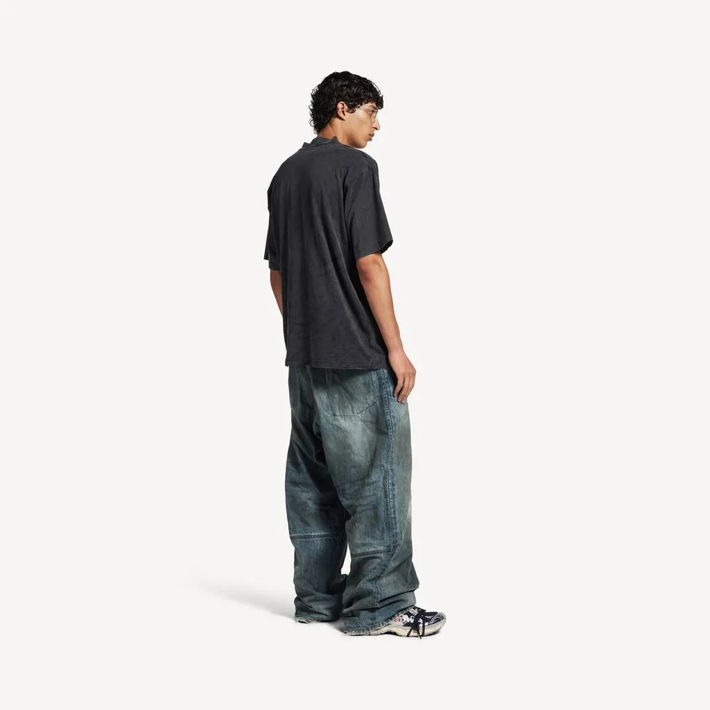 Washed Crayon Loop T-Shirt Medium Fit