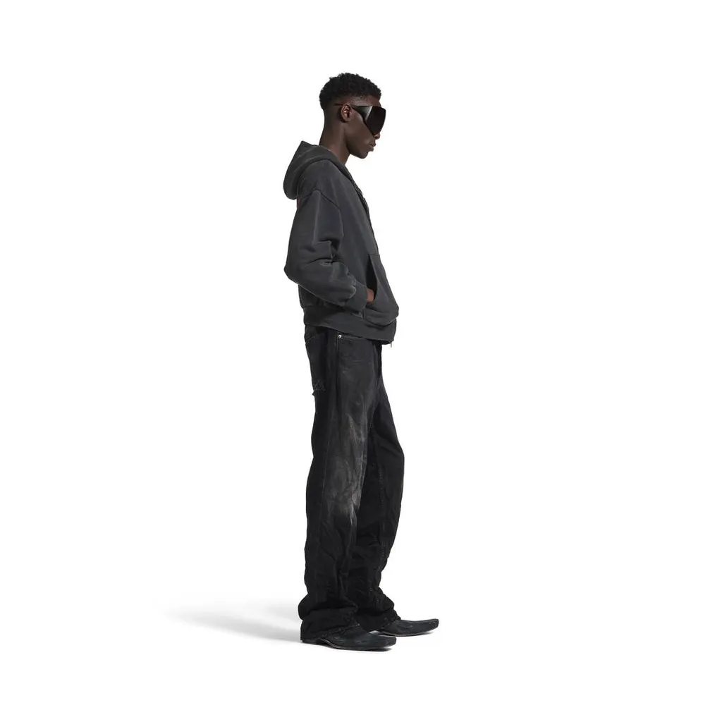 Back Zip-Up Hoodie Regular Fit