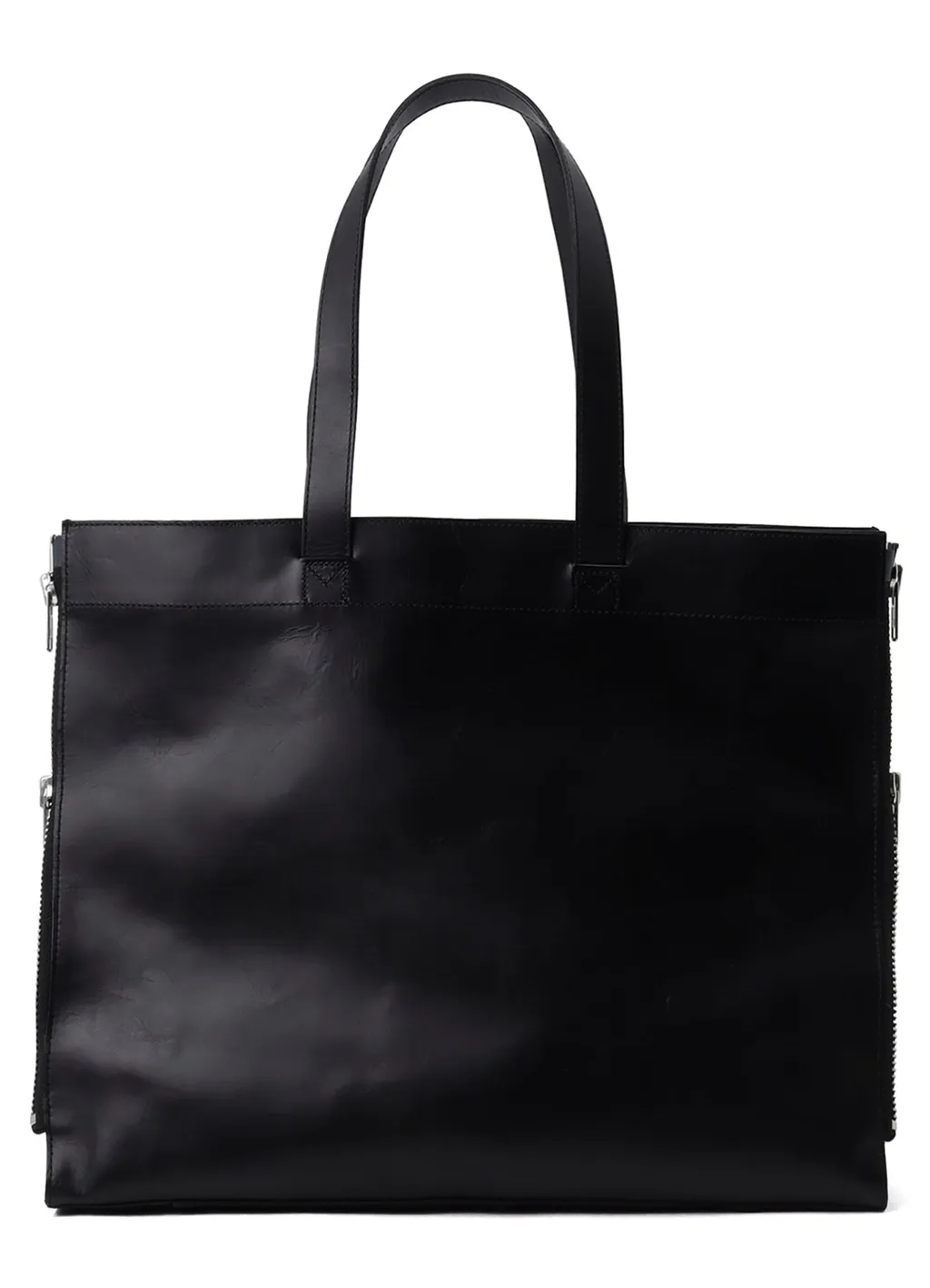Pull Up Leather Tote Bag
