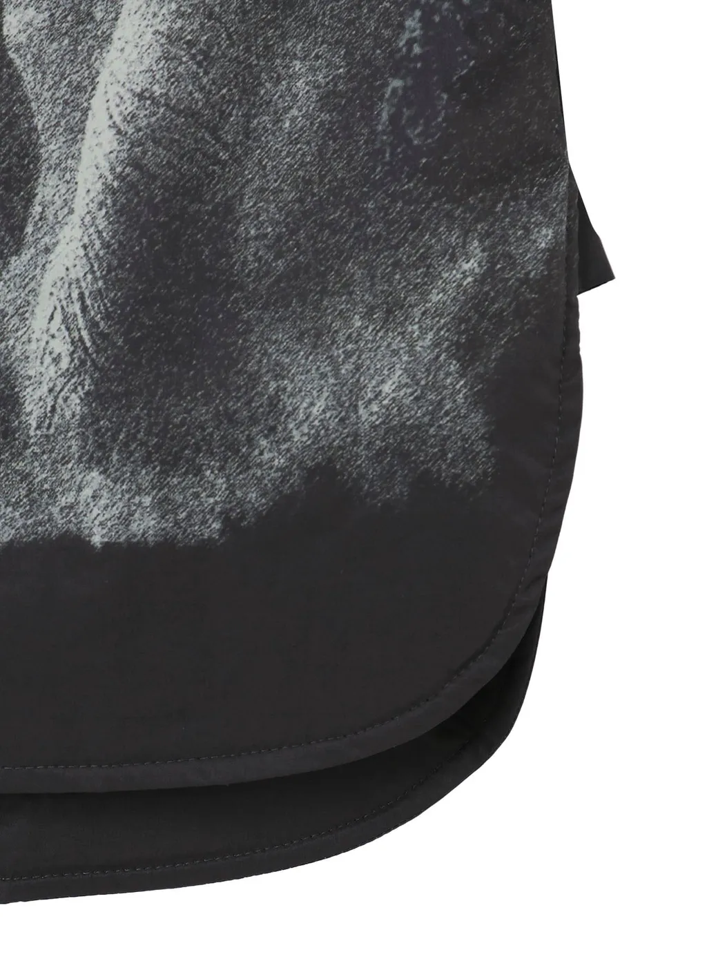 Elephant Message Printed Padded Collar Blouse