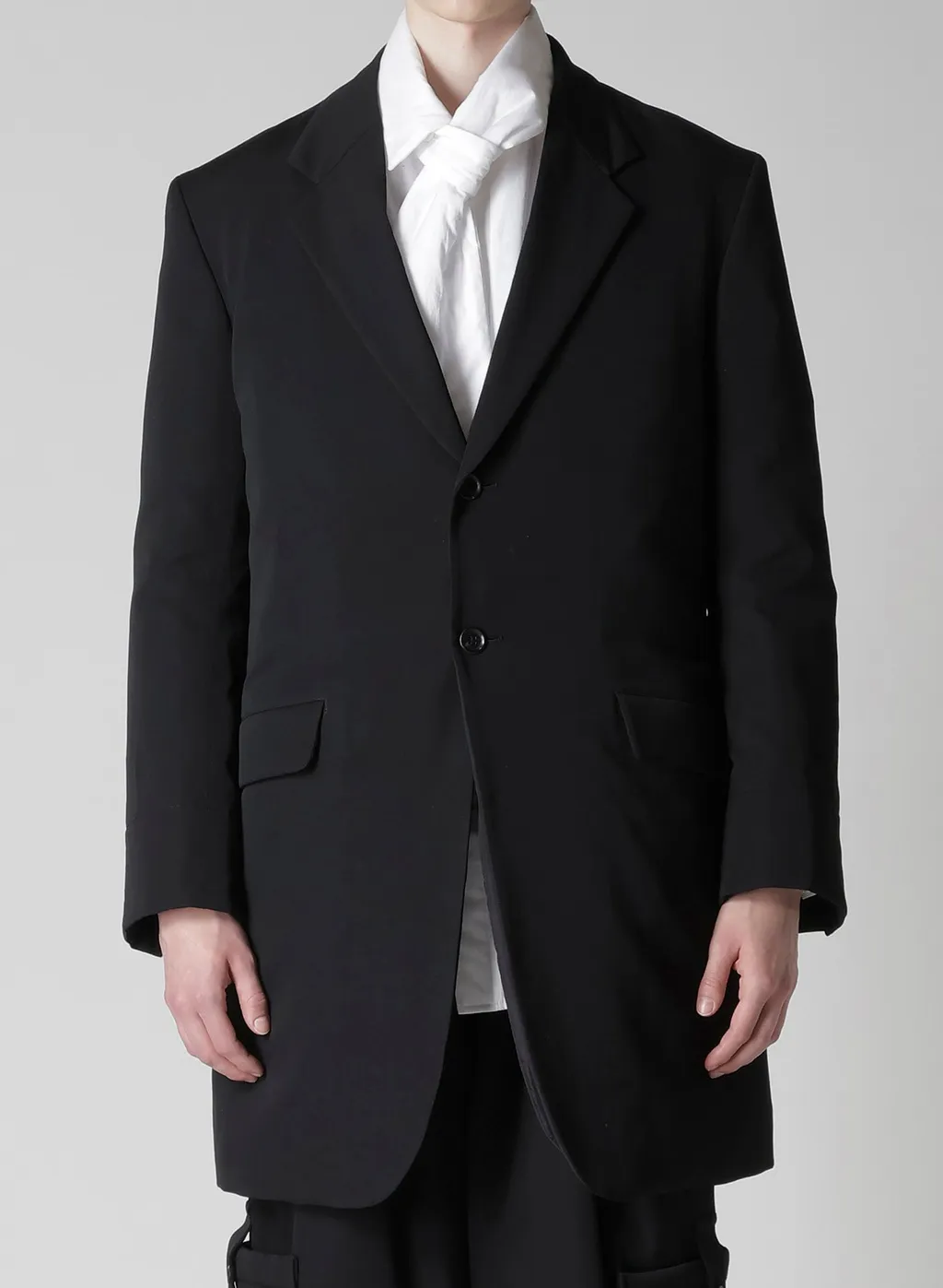 Wool Gabardine Reversible Jacket With Nylon Liner