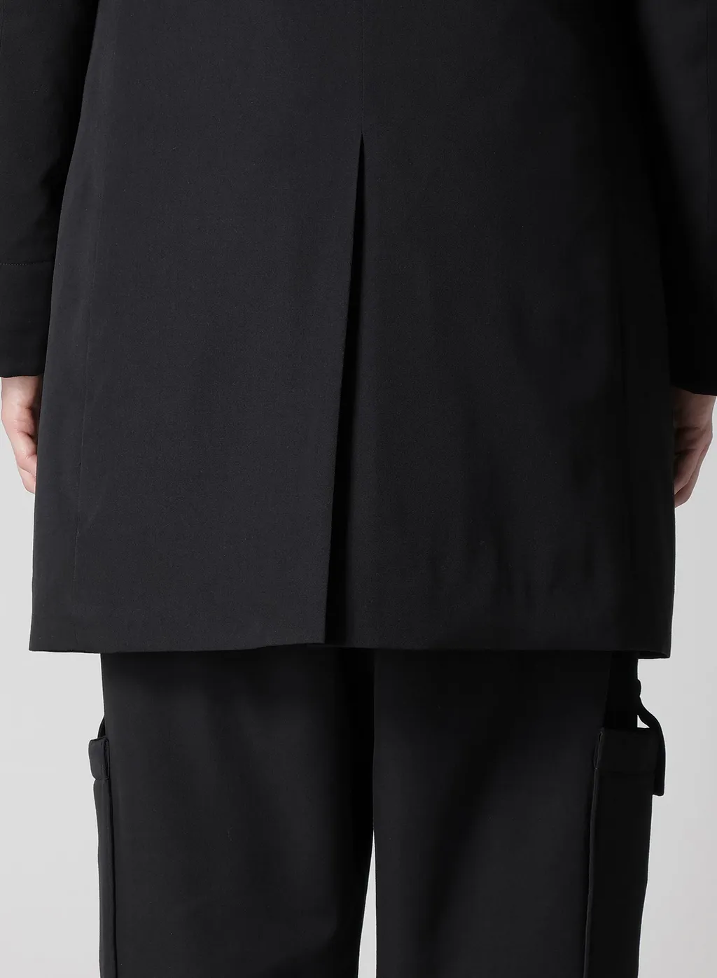 Wool Gabardine Reversible Jacket With Nylon Liner