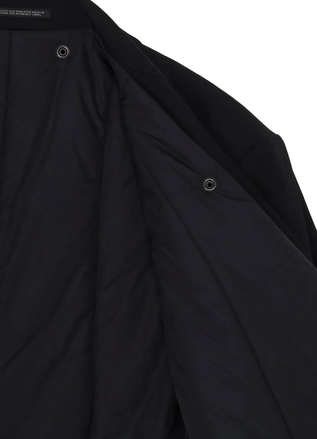 Wool Gabardine Reversible Jacket With Nylon Liner