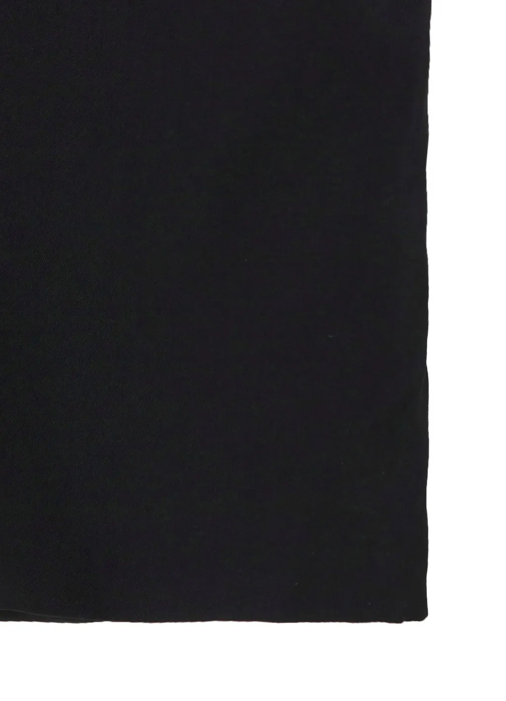 Wool Gabardine Horizontal Padded Long Jacket