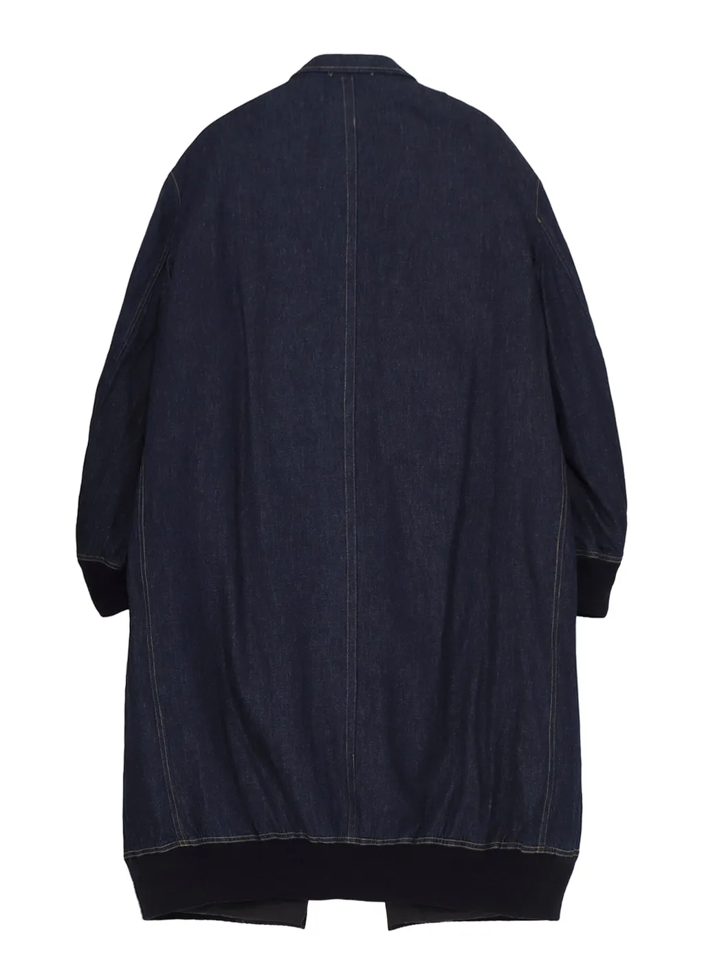 6Oz Denim Magic Wash Rib Combination Peaked Jacket