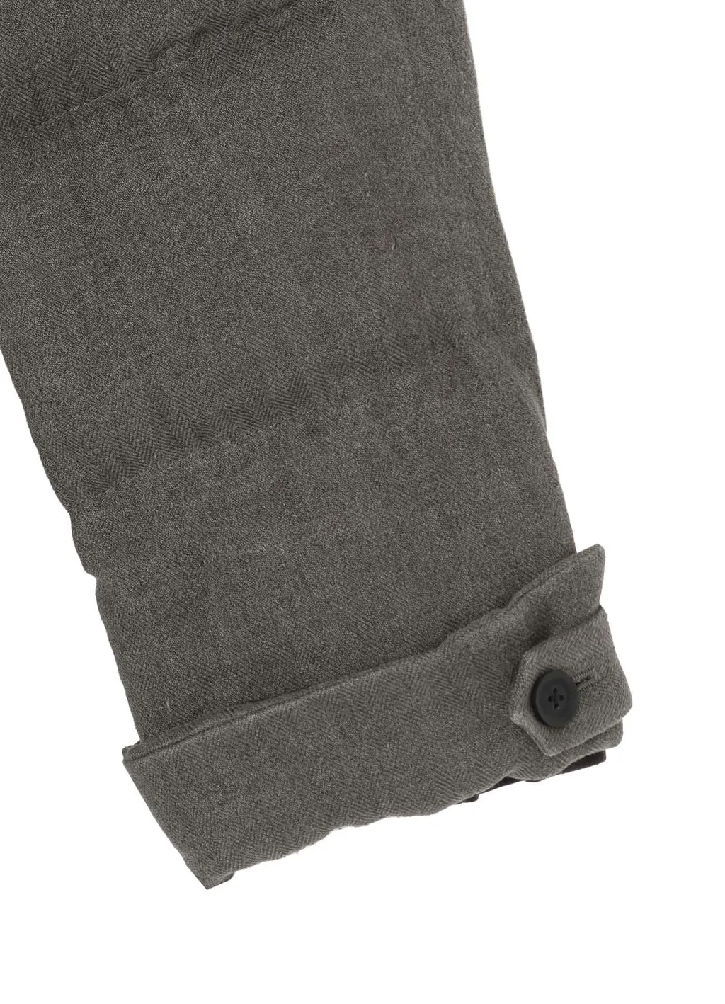 Silk Linen Inked 3 Buttons Horizontal Padded Jacket