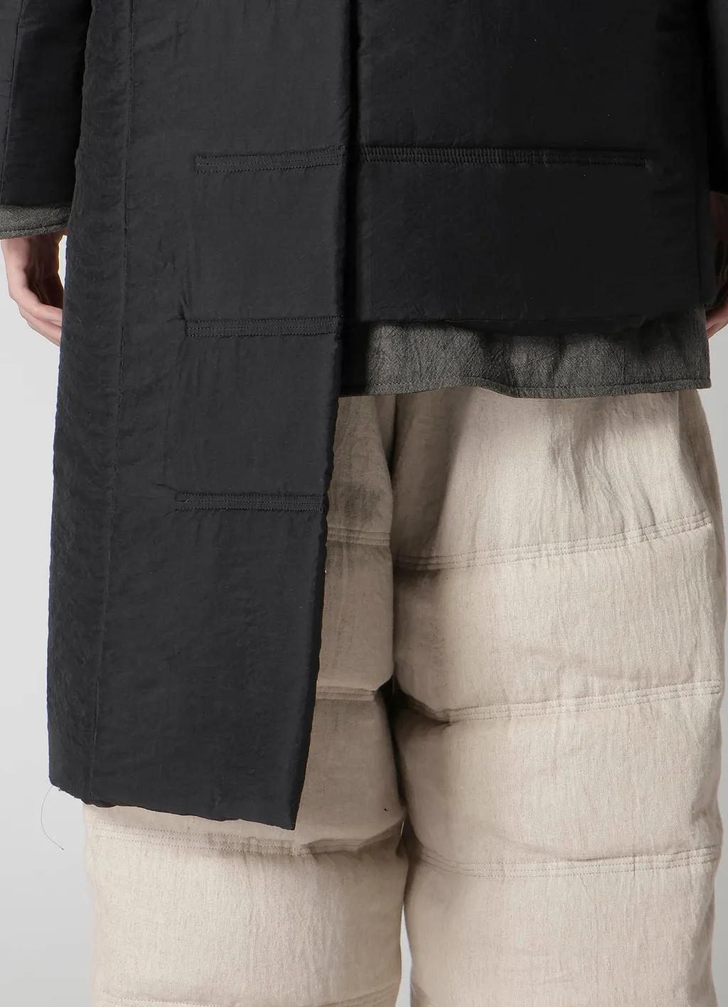 Asymmetry Long Liner Jacket