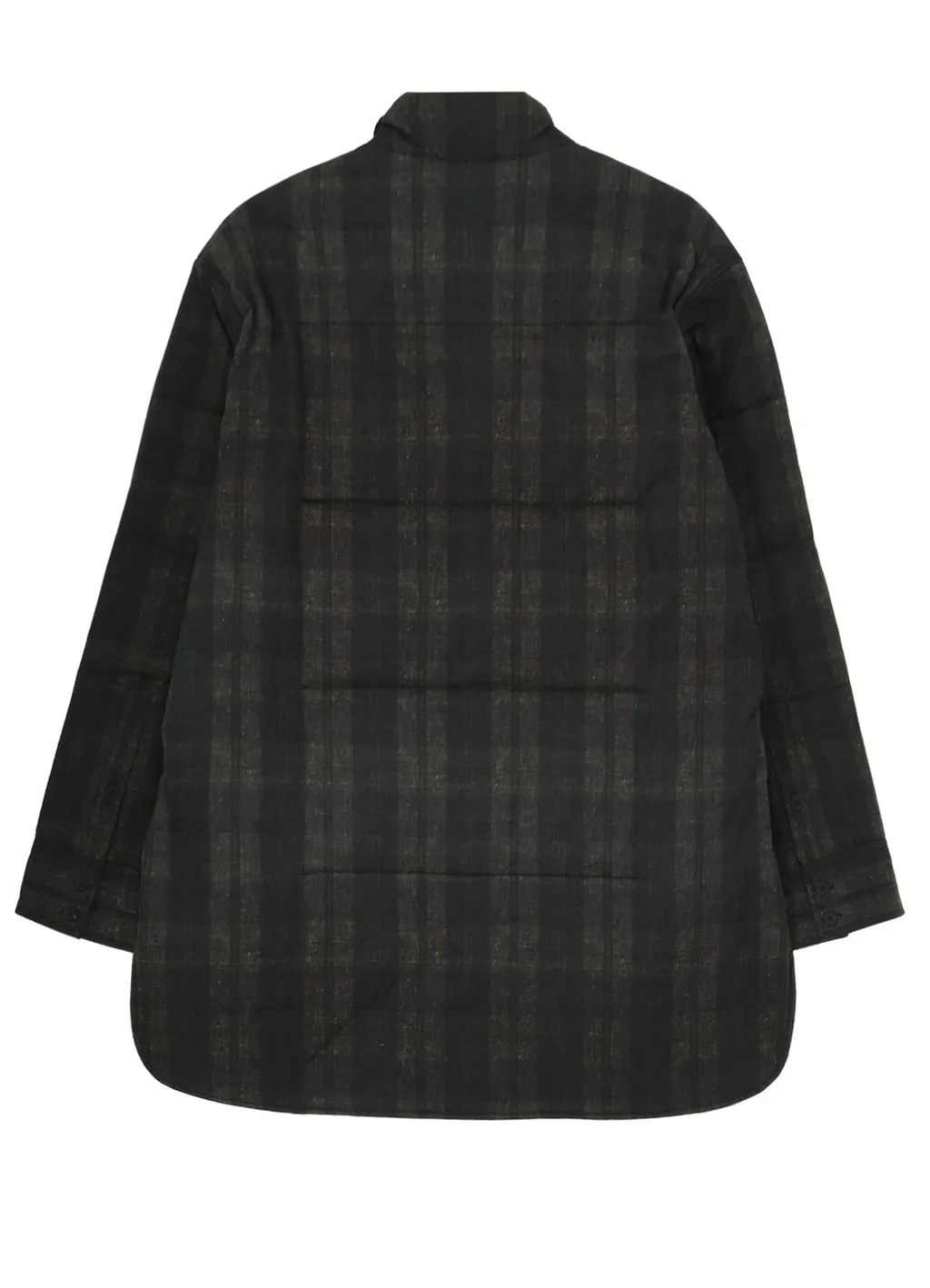 Madras Ink Plaid Cs Padded Blouse