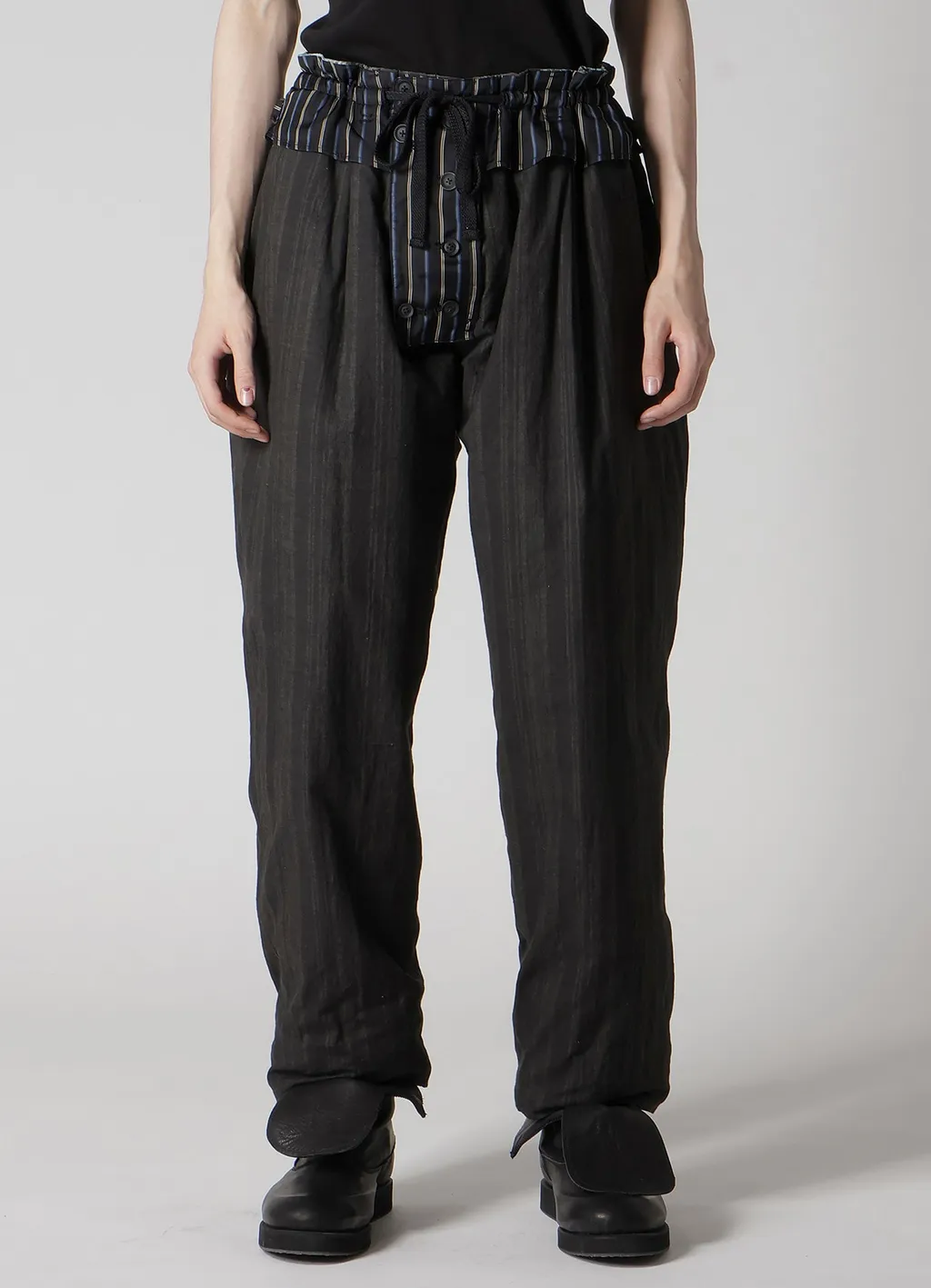 Diagonal Fpadded Printed Pants