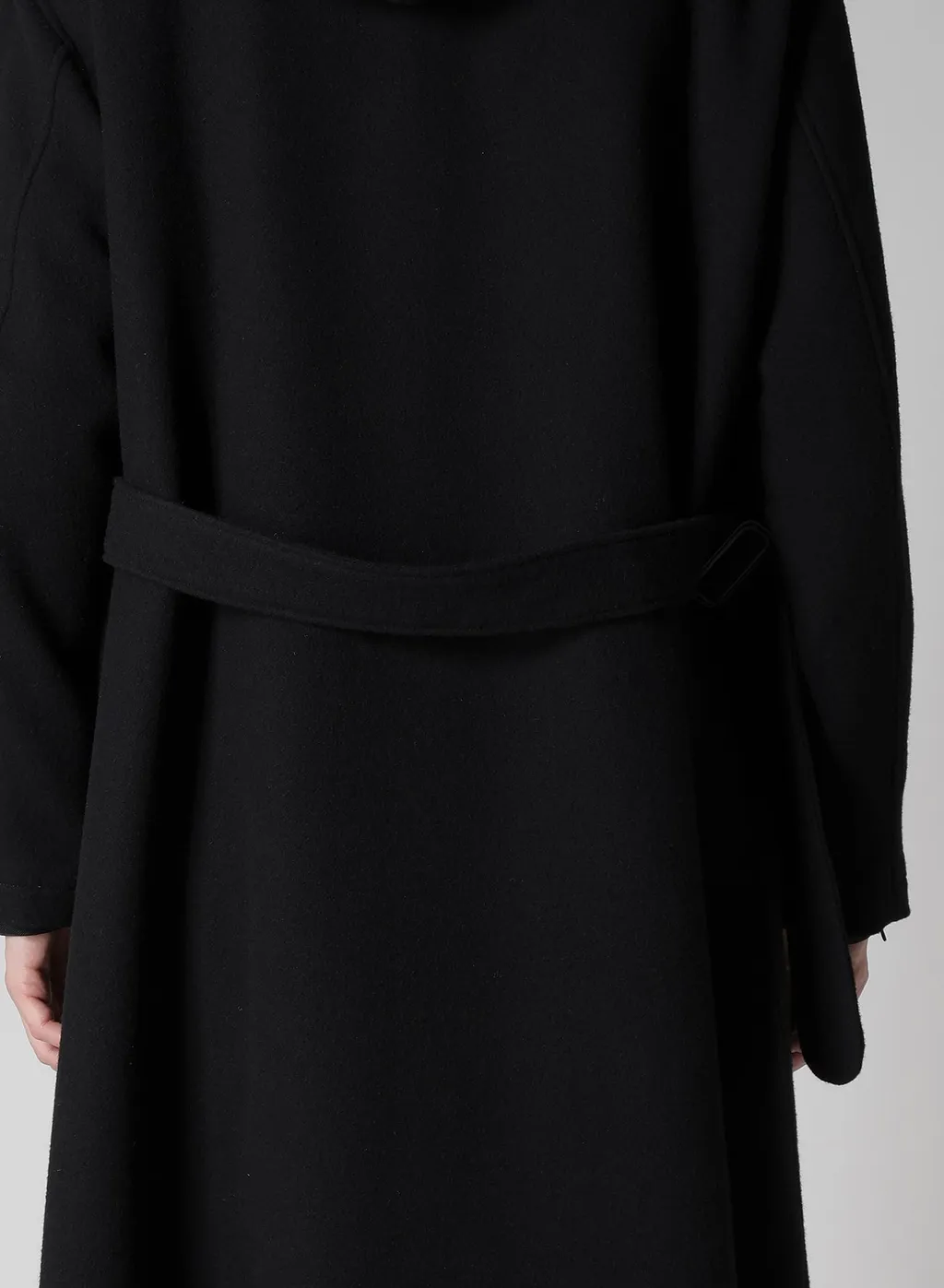 Airy Mosser Hooded Coat