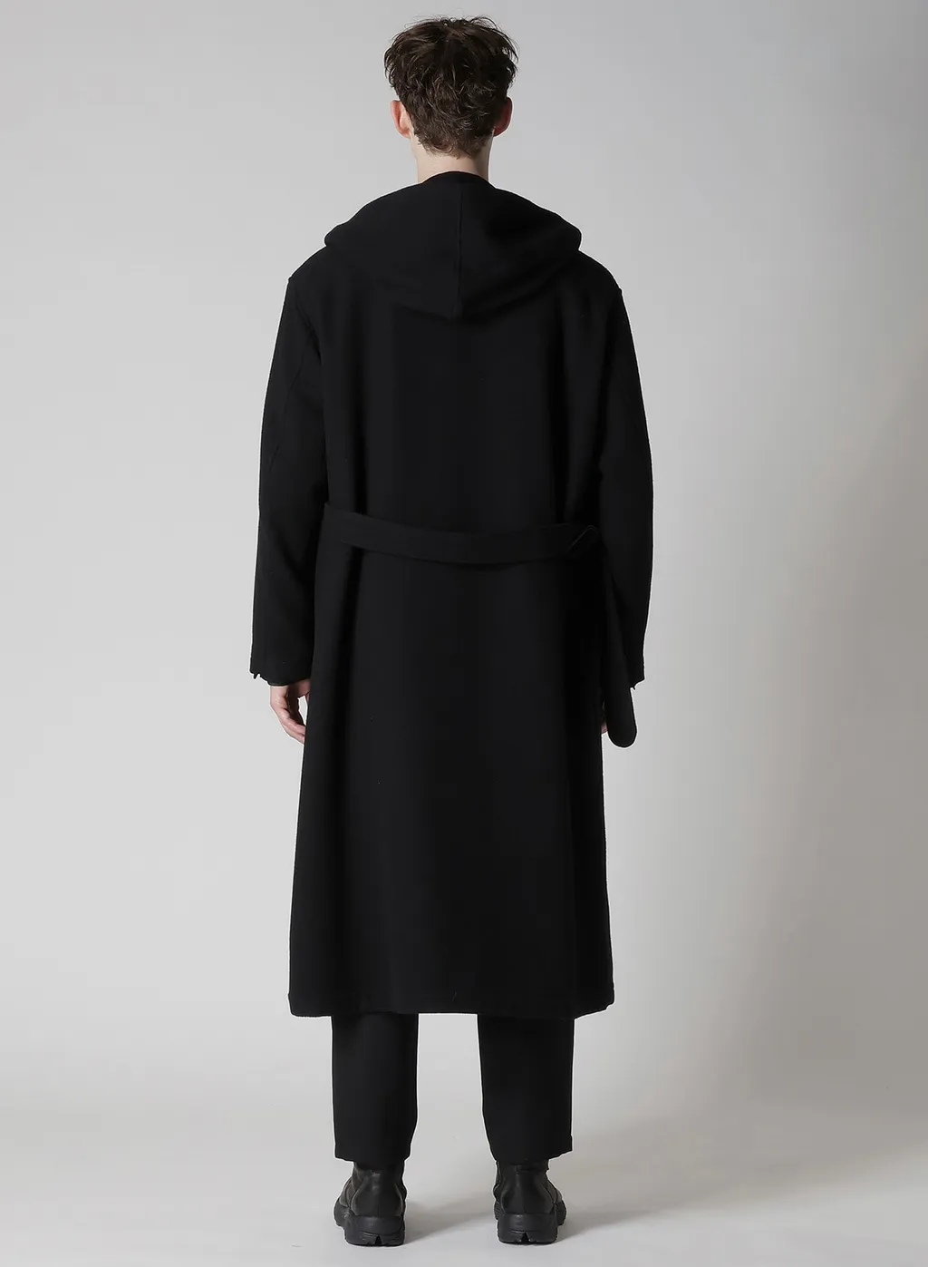 Airy Mosser Hooded Coat