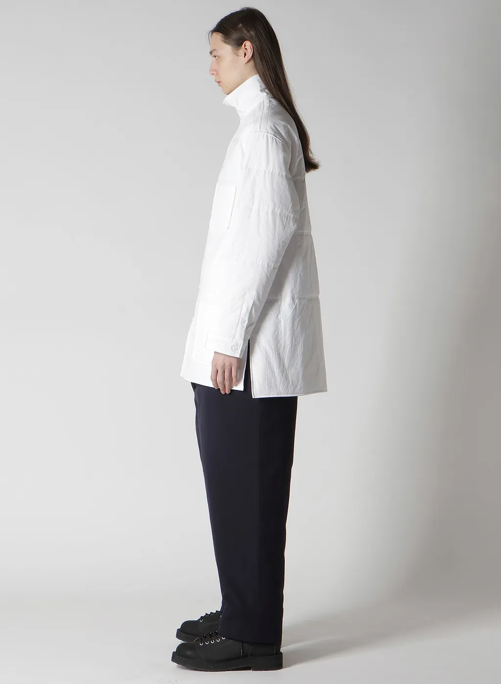 100/2 Broad Loop Button Padded Blouse