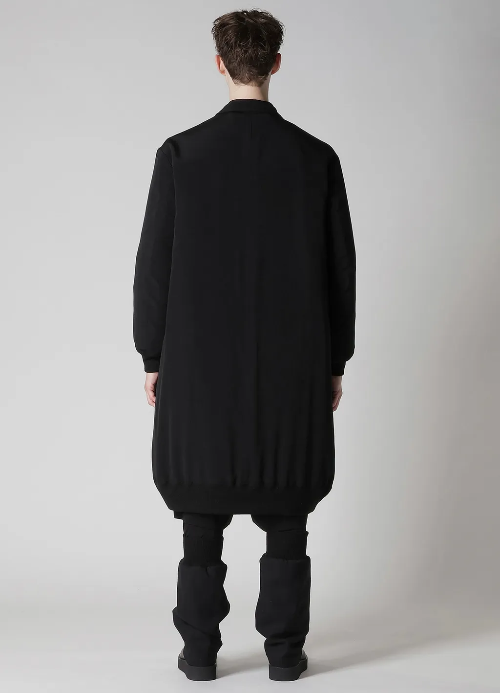 Ta Tuxedo Rib Combination Peaked Jacket