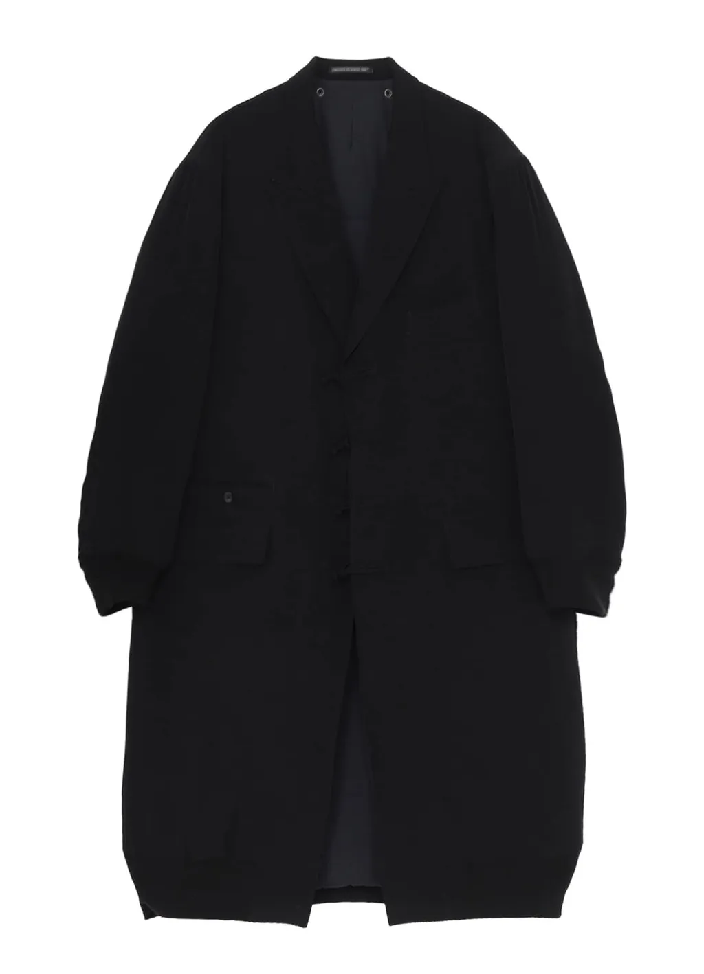Ta Tuxedo Rib Combination Peaked Jacket