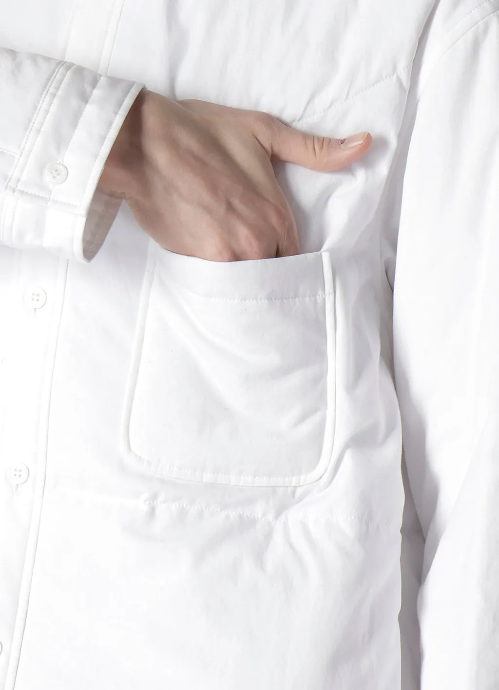 100/2 Broad Random Panel Padded Blouse