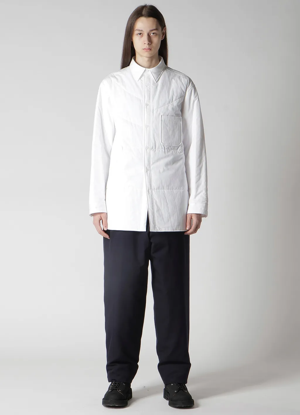 100/2 Broad Random Panel Padded Blouse