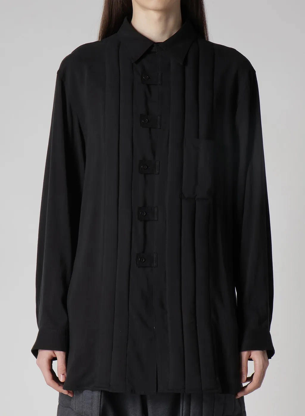 Cellulose Lawn Tab Padded Blouse