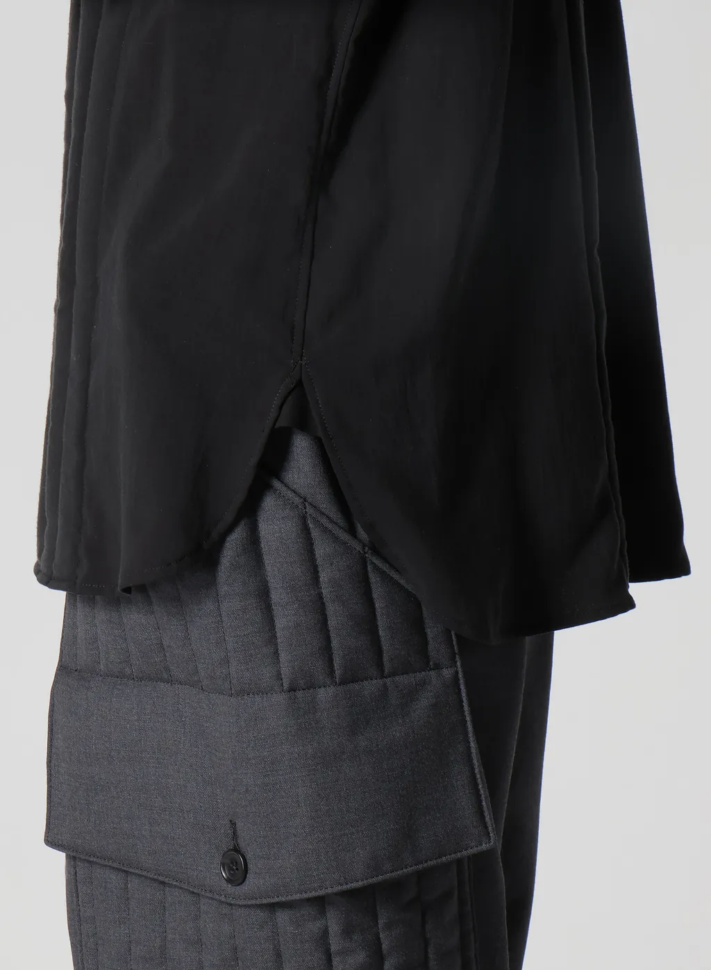 Cellulose Lawn Tab Padded Blouse