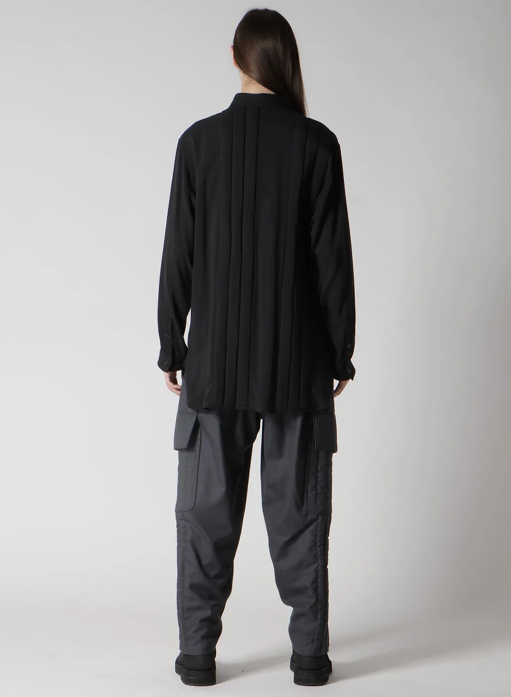 Cellulose Lawn Tab Padded Blouse