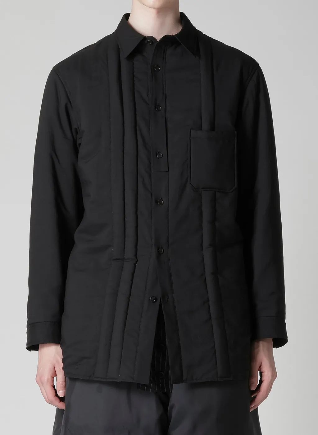 Cellulose Lawn Double Placket Padded Blouse
