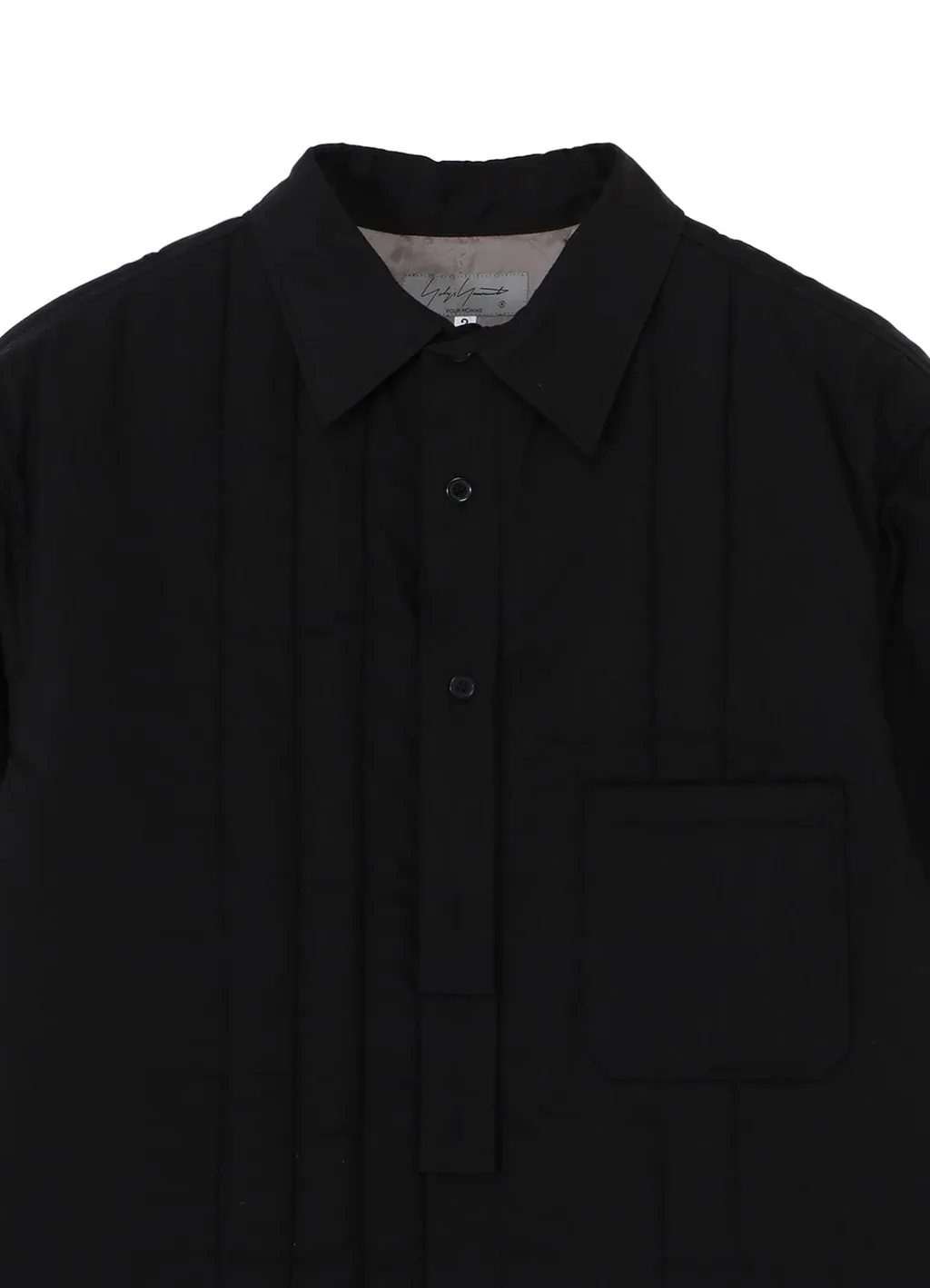 Cellulose Lawn Double Placket Padded Blouse