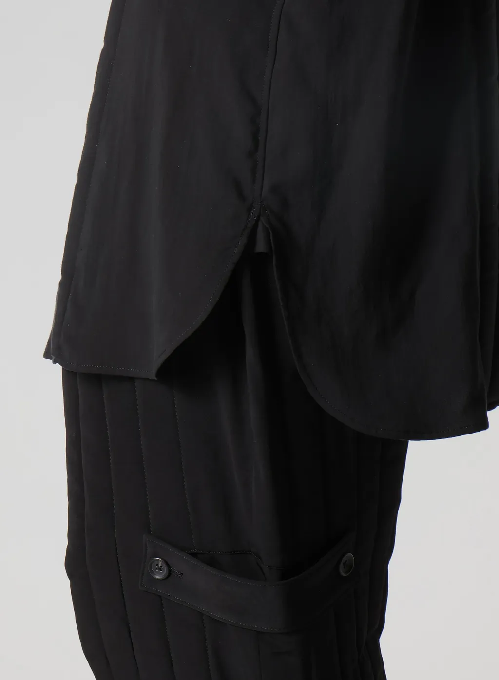 Cellulose Lawn Double Placket Padded Blouse